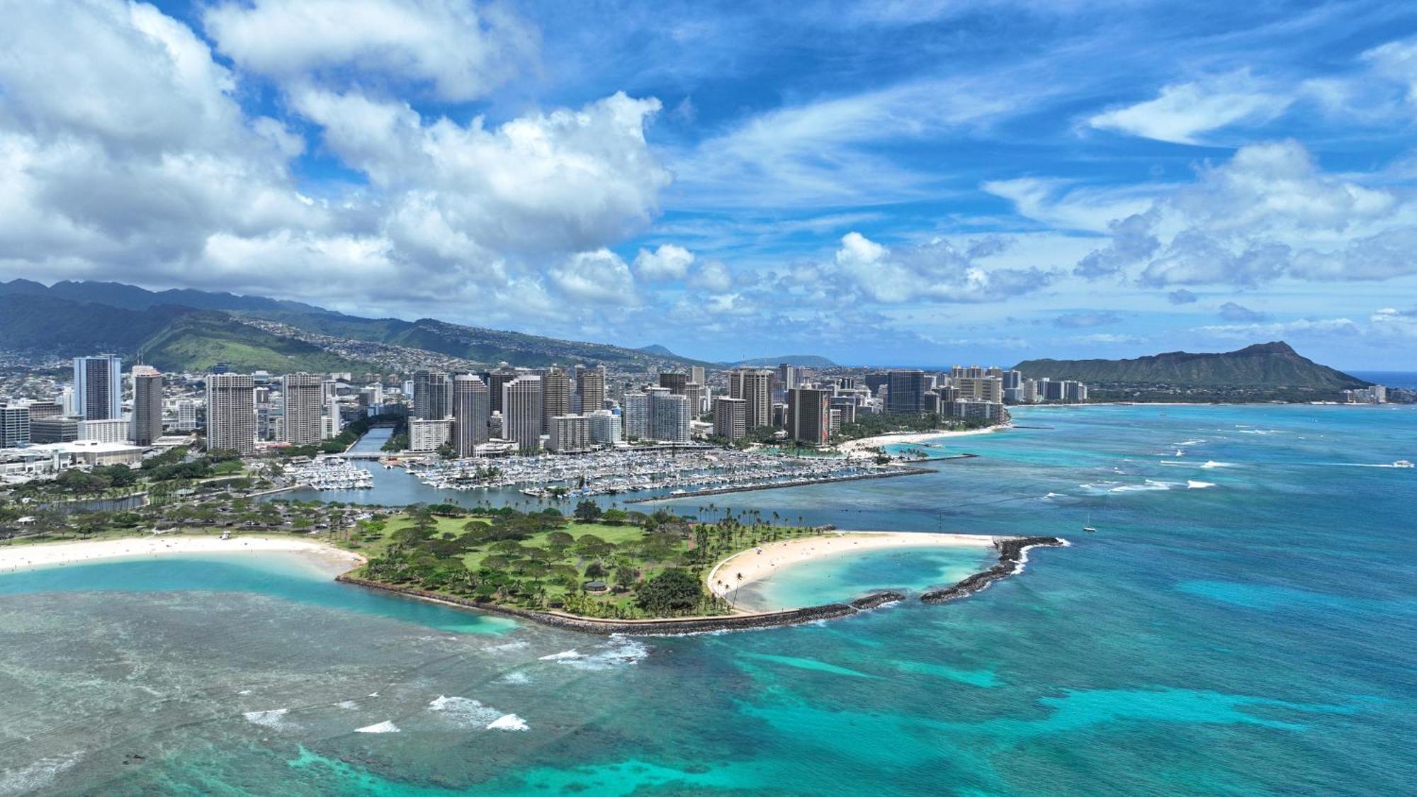 Luxury Ala Moana Resort 25Th Floor With Balcony Honolulu Luaran gambar